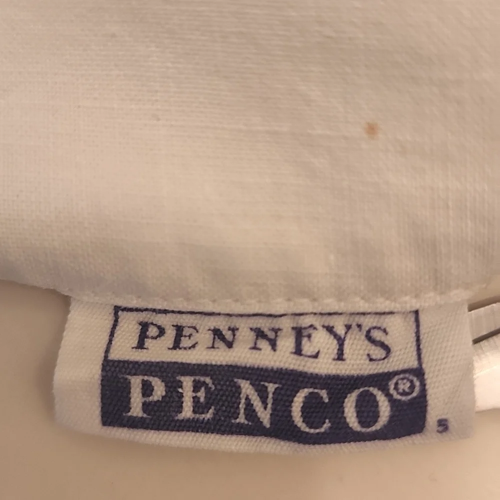 Embroidered Penny's Mrs. Pillowcase with lace edge 20.5 x 30.5 inches